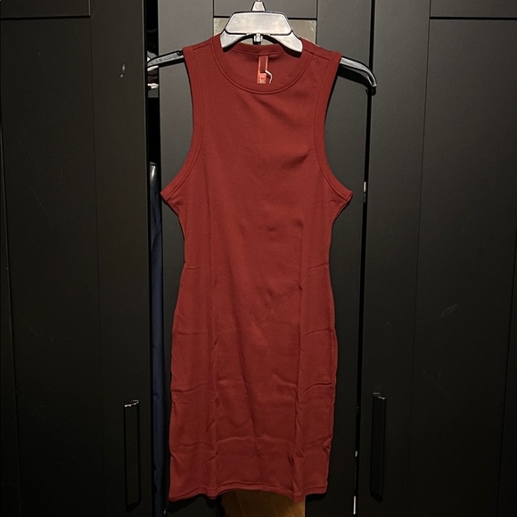 SKIMS COTTON RIB TANK DRESS